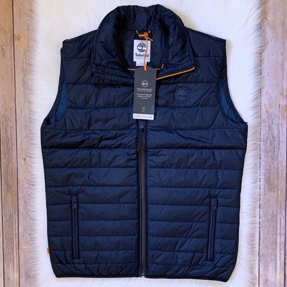 Timberland Men’s Quilted Water Resistant Vest - Picture 1 of 5